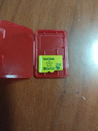 Tarjeta SD 256GB Nintendo Switch SanDisk