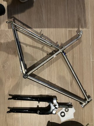 Cuadro Tange Prestige Superlight y Horquilla