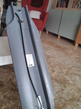 Patinete urbano plegable gris