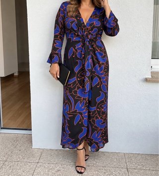 Vestido largo de Sfera Collection,  talla M amplia