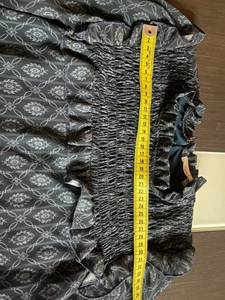 Blusa Maddelton Nido de Abeja Talla Única