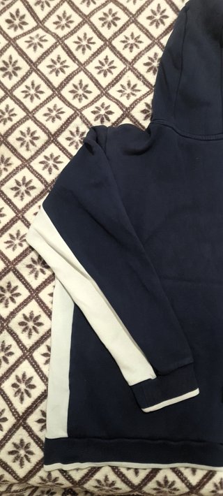 Hoodie Nike Sportswear Colorblock Azul Tamanho L
