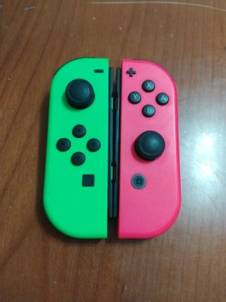 Joy-Con Nintendo Switch Verde y Rosa