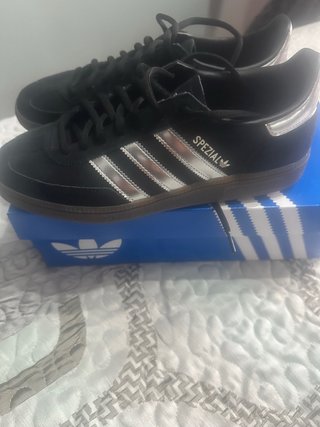 Adidas Spezial Mujer Negro/Plata