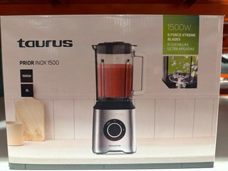 Batidora de Vaso Taurus Prior Inox 1500W