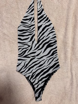 Body estampado cebra Pull&Bear Talla XS