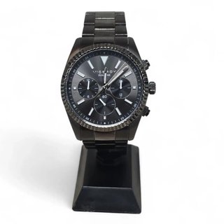 RELOJ VICEROY 42443 ESFERA NEGRA CORREA METALICA