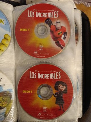 Colección películas Disney, Warner, infantiles DVD