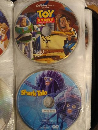 Colección películas Disney, Warner, infantiles DVD