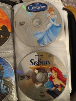 Colección películas Disney, Warner, infantiles DVD