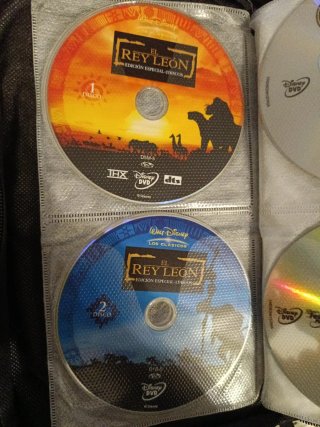 Colección películas Disney, Warner, infantiles DVD
