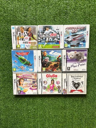 Lotto 9 Giochi Nintendo DS e 3DS