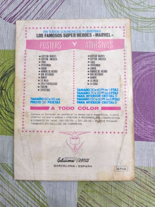 N°58 LOS 4 FANTASTICOS VERTICE TACO MARVEL
