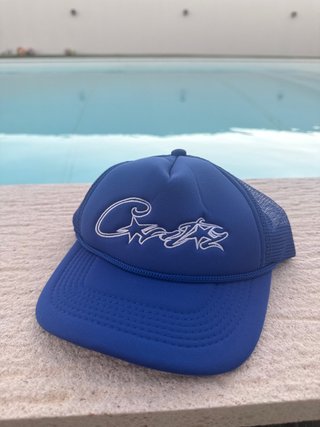 Chapéu de Verão Azul