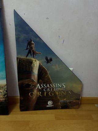 Tríptico promocional Assassin's Creed Origins