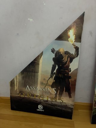 Tríptico promocional Assassin's Creed Origins