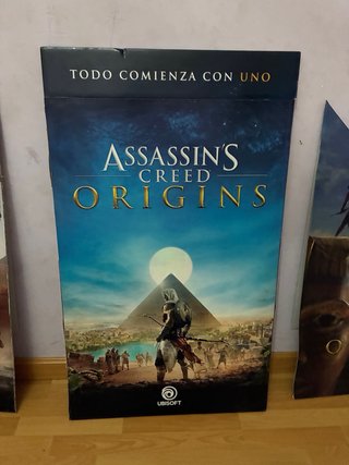 Tríptico promocional Assassin's Creed Origins