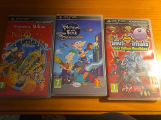 Pack 3 Juegos PSP: