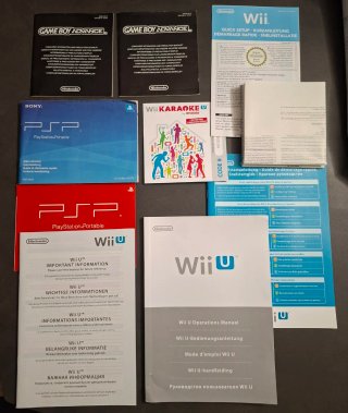 Manuali PSP, Wii U, Wii, GBA