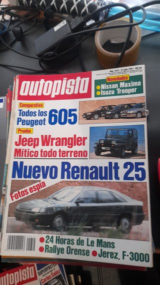 Revista Autopista año 1990
