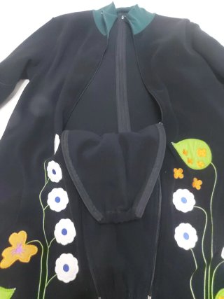 Abrigo de porteo entretiempo talla M-42-44