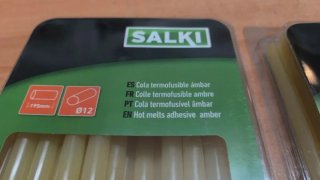Barras cola termofusible Salki 12mm x25