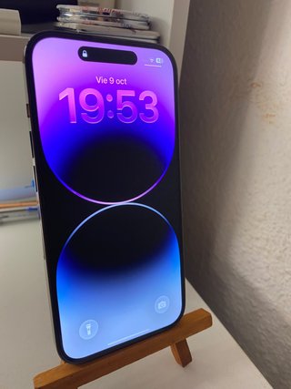 iPhone 14 Pro Morado 128 gb - 97% (como nuevo)