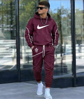 Chándal Adidas Rojo y Blanco Hombre