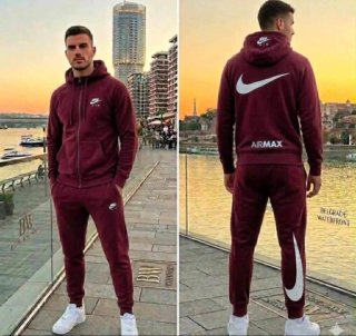 Chándal Adidas Rojo y Blanco Hombre