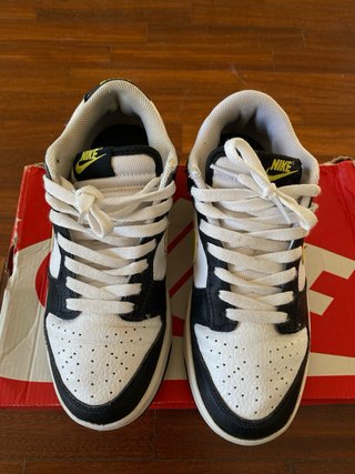 Nike Dunk Low Negro Amarillo Blanco