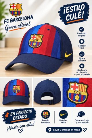*Gorra FC Barcelona Blackened Blue*
