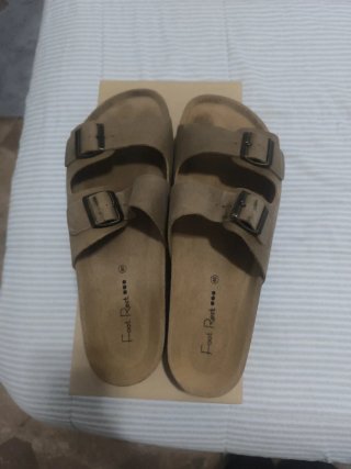 Sandalias de Piel Foot Rest Talla 46