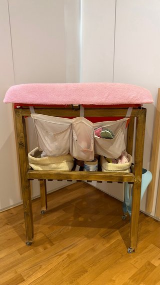 Cambiador bebé con bañera