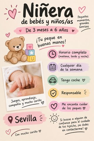 Niñera a tiempo completo