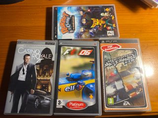 Confezione 4 Giochi PSP: VENDO SINGOLARMENTE