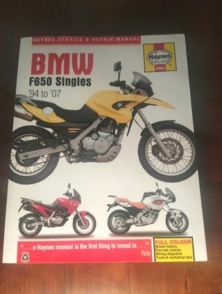 Haynes - BMW F650 Singles