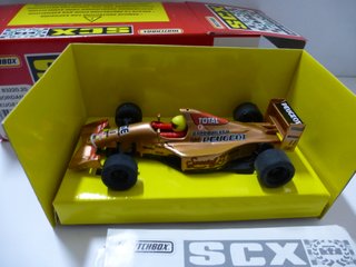 Scalextric NUEVO JORDAN PEUGEOT F1 BARRICHELO.