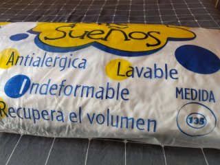 Almohada para cama doble 1.35