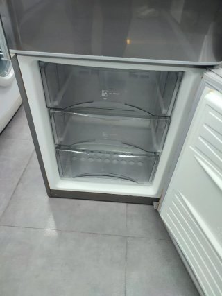Nevera combi acero inoxidable 200/60cm A+ garantía