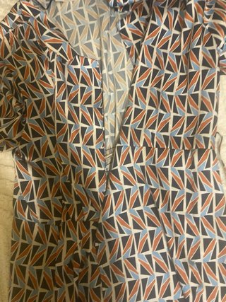 Vestido Geométrico Talla S Nuevo