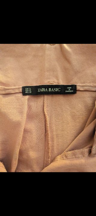 Pantalón Zara ancho tiro alto XL