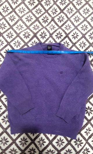 Camisola de malha Pedro del Hierro roxa tam S