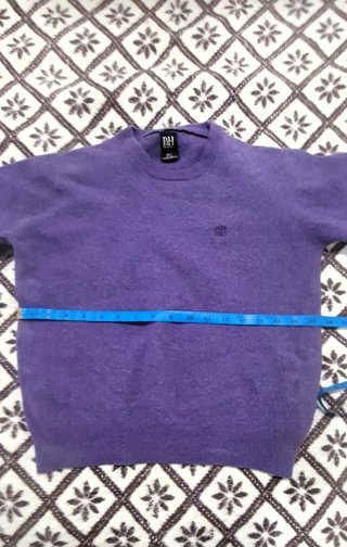Camisola de malha Pedro del Hierro roxa tam S