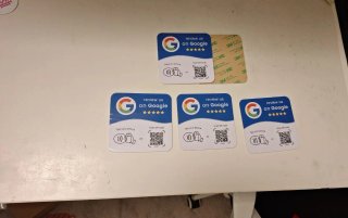 Set di Card NFC / QR Code per Recensioni Google