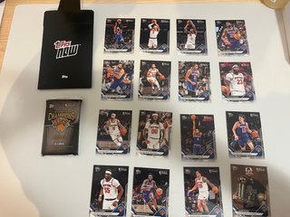 Set 16 Cartas Topps Now NBA New York Knicks