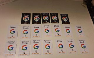Set di 19 Card NFC Google Review
