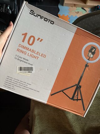 Aro de Luz con Trípode Sunfoto 10