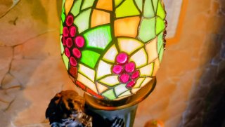 TIFFANY Escultórica de Colección: Querubín Rubí!!
