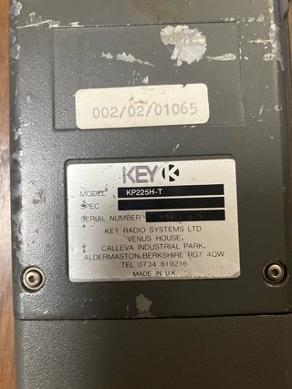 Emisora Radio Walkie Key KP225H Antigua