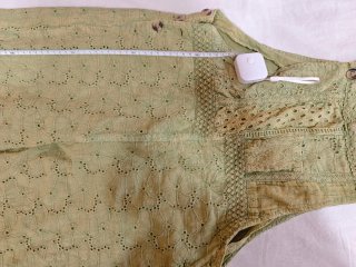 Peto Verde Natura Bordado Boho
